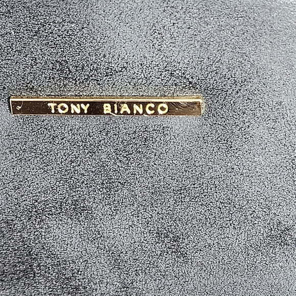 Tony Bianco leather shoulder bag black 44x30 cm - Picture 6 of 16